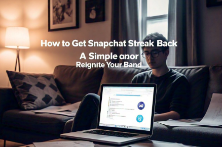 How to Get Snapchat Streak Back