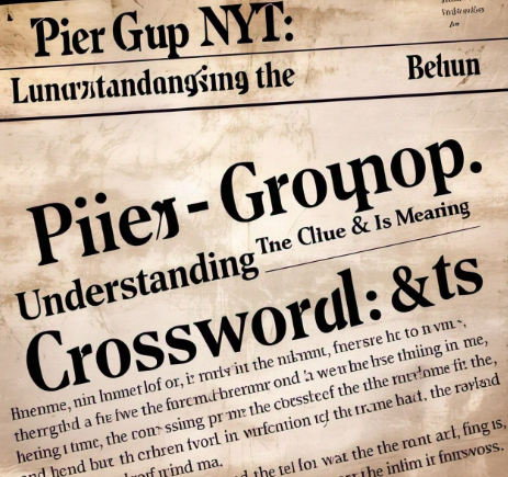 Pier Group NYT